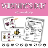 Valentine's Day ELA Activities | Phonics | Phonemic Awaren