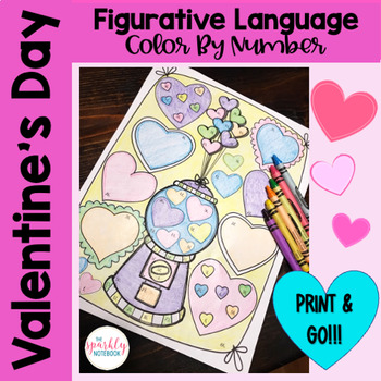 Preview of Valentine's Day ELA Activity - Common Core Aligned