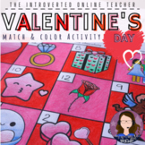Valentine's Day ELA/ESL/EFL Coloring Worksheets