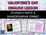 Valentine's Day ELA Lesson: Write a Shakespearean Sonnet!