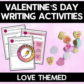 Preview of Valentine's Day Mini Writing Activities