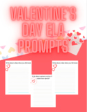 Valentine's Day ELA Writing Prompts