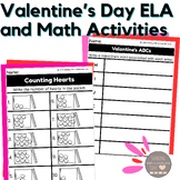 Valentine's Day ELA and Math Activities