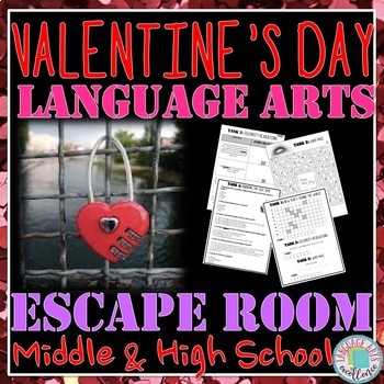 Preview of Valentine's Day ESCAPE ROOM