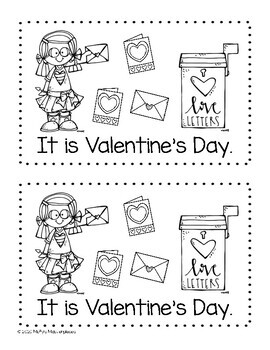 Valentine's Day Easy Reader FREEBIE by Molly's Masterpieces | TpT
