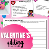 Valentine's Day Editing Sentences: February Proofreading A