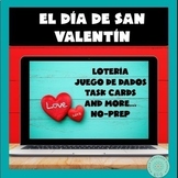 Valentine's Day/El Día de Amor y Amistad Activities for Sp