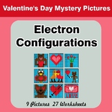 Valentine's Day: Electron Configurations - Mystery Pictures