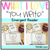 Valentine's Day Emergent Reader | Valentine Mini Book