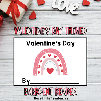 Preview of Valentine's Day Emergent Reader Kindergarten