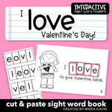 Valentine's Day Emergent Reader for Sight Word LOVE: "I Lo