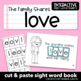 Valentine's Day Emergent Reader for Sight Word LOVE: "The 