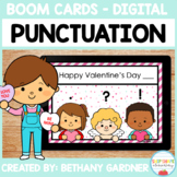 Valentine's Day Ending Punctuation - Boom Cards - Distance