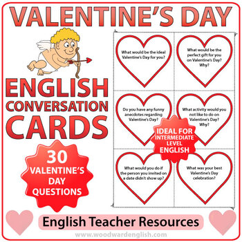 Preview of Valentine's Day English Conversation Starters