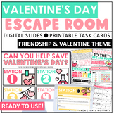 Valentine's Day Escape Room - Activities - Digital & Print