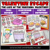 Valentine's Day Escape Room Activities and Centers | Valen