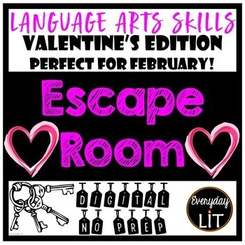 Preview of Valentine's Day Escape Room (Digital)