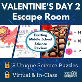 Valentine's Day Escape Room - Season 2 - Middle School Sci