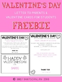 Valentine's Day FREEBIE | LETTER TO PARENTS