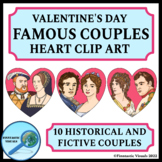 Valentine's Day Famous Historical and Fictive Couples Clip Art