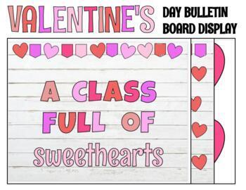 Preview of Valentine's Day/February Bulletin Board