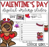 Valentine's Day February Digital Writing Activities for Go