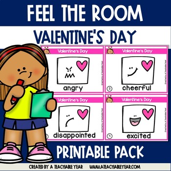 Preview of Valentine's Day Feel the Room | Great for ESL Students