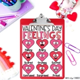 Valentine's Day Feelings & Emotions Chart Freebie for SEL 