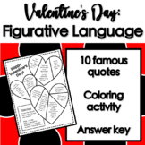 Valentine's Day Figurative Language Activity
