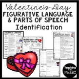 Valentine's Day Figurative Language & Grammar Identificati