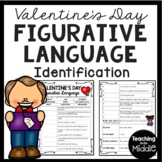 Valentine's Day Figurative Language Identification Workshe