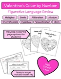 Valentine's Day Figurative Language and Literary Device Co