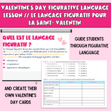 Valentine's Day Figurative Language // langage figuratif p