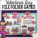 Valentine's Day Folder Task Center Activities