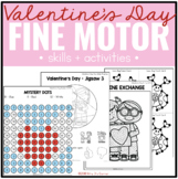 Valentine's Day Fine Motor Practice, Skills and Activities