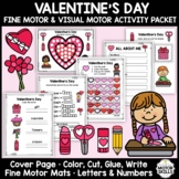 Valentine's Day • Fine Motor & Visual Motor • Color, Write