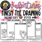 Valentine's Day Finish the Drawing Mini Set #2 (DOLLAR DEAL)