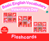 Valentine's Day Flashcards - Basic English Vocabulary Supp