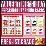 Valentine's Day Flashcards Bundle: Numbers & Colors | Pres