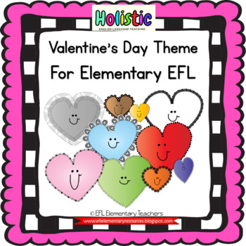 Preview of Valentine´s Day Theme for Elementary ESL