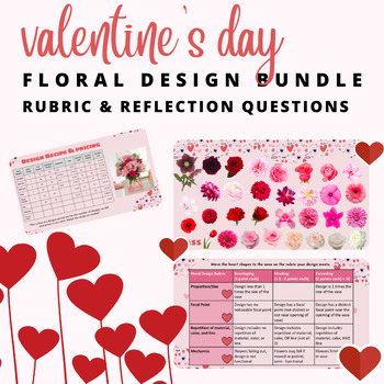 Preview of Valentine's Day Floral Bundle