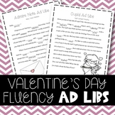 Valentine's Day Fluency Enhancing Ad Libs (Stuttering Therapy)