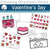 Valentine's Day Following Directions Pack