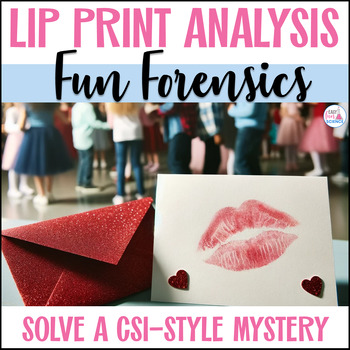 Preview of Valentine's Day Forensic Science Crime Scene Investigation (CSI) Activity
