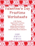 Valentine's Day Fractions