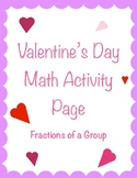Valentine's Day Fractions of a Group
