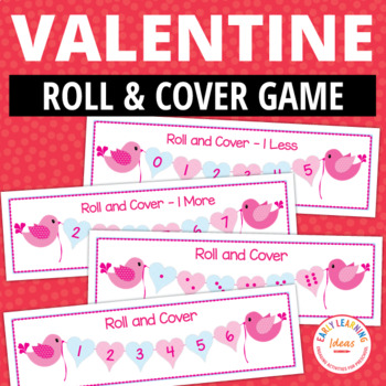 Preview of Valentines Day Math Games & Activities for Preschool and Kindergarten FREE