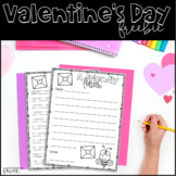 Valentine's Day Freebie - Letter Writing - K & 1st grade