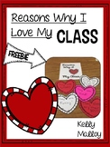 Valentine's Day Freebie - Reasons Why I Love My Class