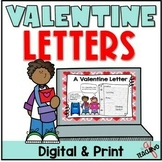 Valentine's Day Friendly Letter Writing Activities 1st 2nd